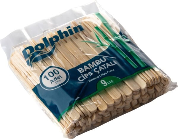 Cips Çatalı Bambu