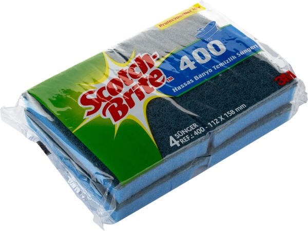 3M Scotch Brite 400 Hassas Banyo Temizlik Süngeri