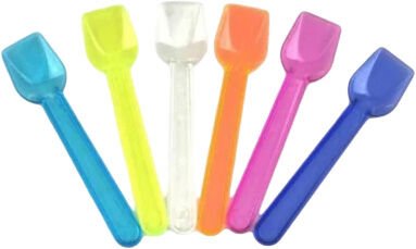 Plastik Dondurma Kaşığı