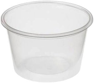 Kapaklı Plastik Sos Kabı